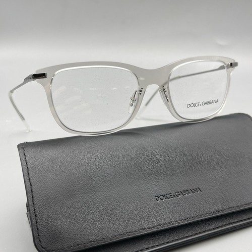 DOLCE & GABBANA Transparent Unisex EYEGLASS FRAMES DG 1293 04 53-19-145mm w Case - 第 1/9 張圖片