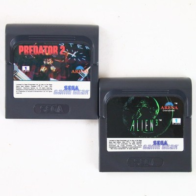 Sega Game Gear Alien 3 + Predator 2 Modul Sehr Gut