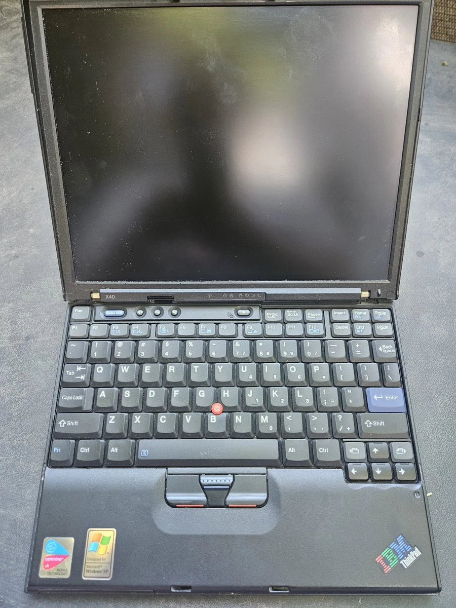 IBM ThinkPad X40 PC Laptops & Netbooks for Sale | Shop New & Used