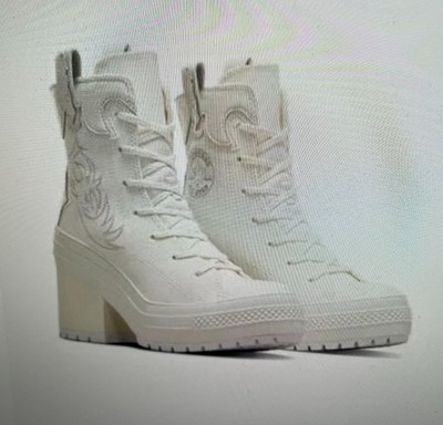 CONVERSE Chuck 70 De Luxe Heel Western Hi Platform A10335C Size Women’s  Whi