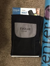 Evolve by Gaiam Yoga Mat Bag with Shoulder Strap  5MM Designer Series Yoga Mat