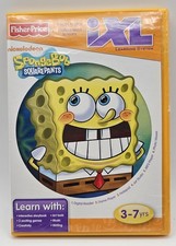 Fisher Price iXL Nickelodeon SpongeBob SquarePants Learning System CD 3 7 Years