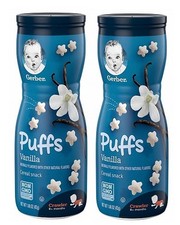 Gerber Puffs Vanilla Cereal Snack 2 Pack