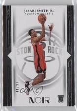 2022-23 Panini Noir Rookies Icon Edition 44/99 Jabari Smith Jr #196 1c3k