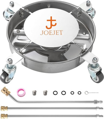 #ad JOEJET Undercarriage Pressure Washer Attachment 14 Inch4000PSI Under Car Wash $129.00