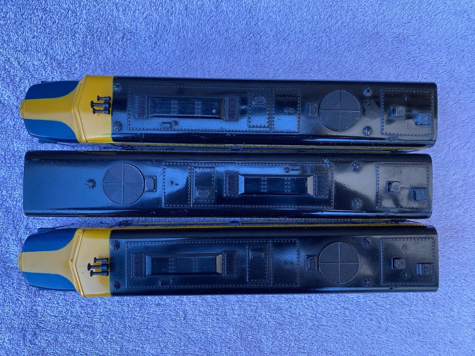 AMERICAN FLYER 484-485-486 SANTA FE ALCO Pa-Pb-Pa DIESELS IN GOOD USED CONDITION - Image 4 of 4