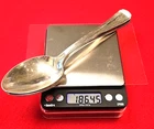 👉186g (3) Gorham 8" Old French Sterling Silver Large Spoons w/ Mono 💰