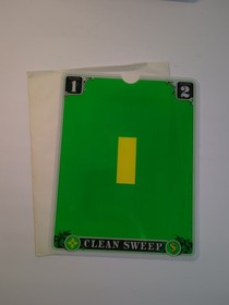 Vectrex Clean Sweep Complete CIB Video Game Cartridge Manual Overlay 1982 TESTED