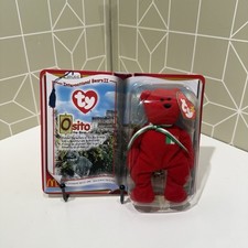 Ty Beanie Baby Osito The Bear International Bears Il McDonald's DOB Feb 5 1999