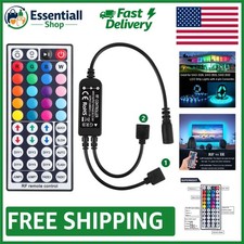 Multi-Color LED Strips Remote - Ergonomic Control with 6 DIY Lighting Modes