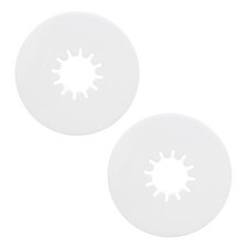 5th Wheel Hitch Lube Plate 10in RV Camper Trailer Fifth Wheel white-10in-2pack