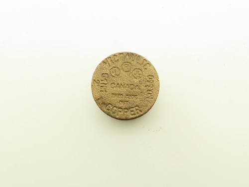 Victaulic No 660 2" Copper Grooved Pipe Fitting Cap