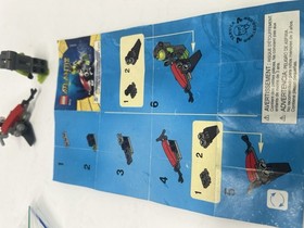 LEGO 8072 Atlantis Sea Jet Complete with Minifigure & Instructions
