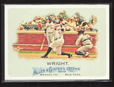2010 Topps Allen & Ginter #83 David Wright New York Mets (T)