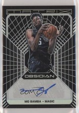 2018-19 Panini Obsidian Matrix Auto Prizm 61/75 Mo Bamba #MA-MBB Auto 04dh