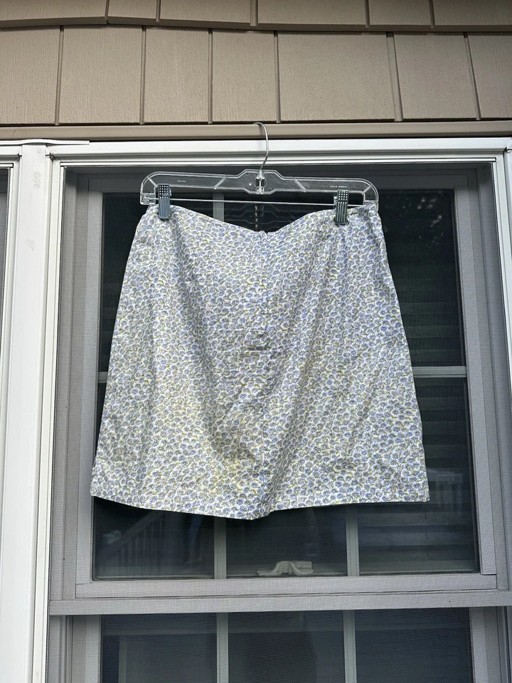 Vintage SYKO floral Y2K Skirt Size 9 Made in USA - Image 2 of 4