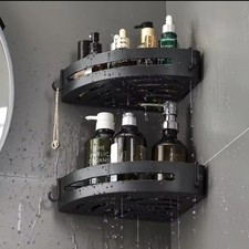 Strong Adhesive No Drill Shower Shelf Storage Upgraded Waterproof Bathroom Org