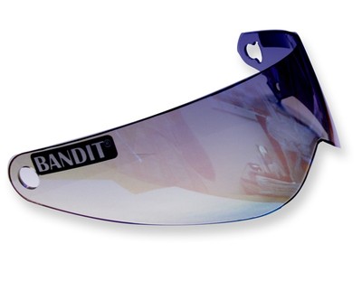 Bandit Helmets Visor - Fits XXR / Super Street 2 / Crystal