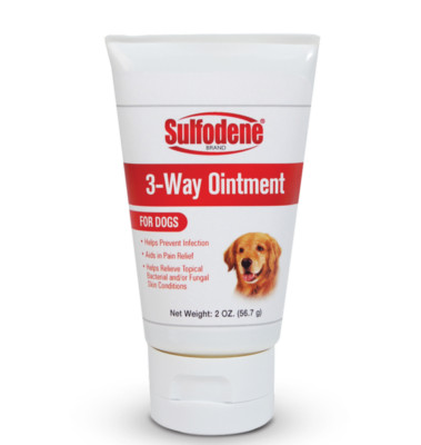 Sulfodene 3-Way Wound and Hot Spot Ointment for Dogs 2oz