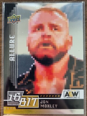 2022 AEW Jon Moxley 16 Bit ALLURE Trading Card Upper Deck Mint #85601
