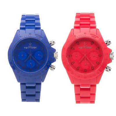 Toywatch Collection Monochrome Herren Chronograph aus farbigem Resin