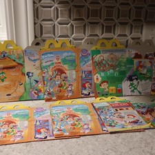 VTG 1990 McDonald's Tiny Toon Adventures Happy Meal Boxes Set of 6 MINT