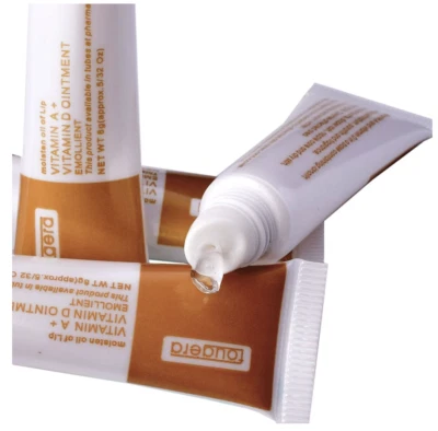 10x Best Fougera 8g Tube Vitamin A+Vitamin D Ointment Tattoo Aftercare Cream