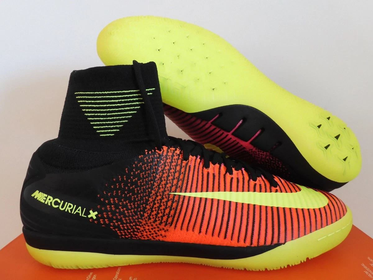 Inmundicia argumento paso NIKE MERCURIALX PROXIMO II IC &#034;INDOOR SOCCER&#034; CRIMSON-VOLT SZ 11  [831976-870] | eBay