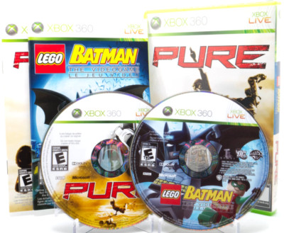 LEGO Batman: The Videogame / Pure (Microsoft Xbox 360, 2009) CIB