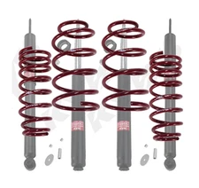 FCS 4 SHOCKS & VOGTLAND LOWERING SPRINGS for SAAB 9-3 93 1999 99 00 01 02