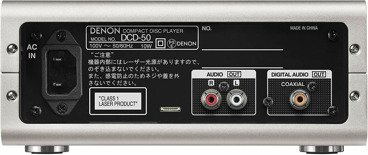 DENON DCD-50 SP CD Player MP3 WMA File Playback D/A Converter 100V for Audio JPN