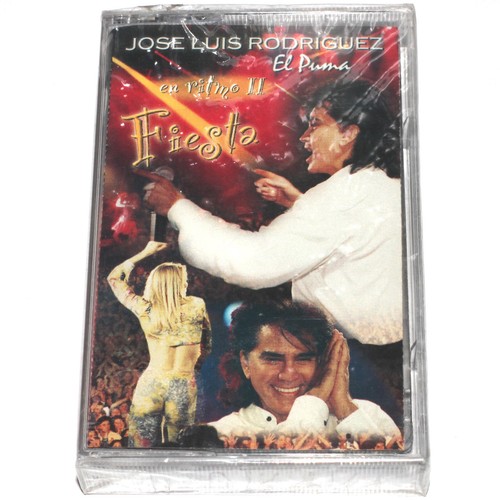 Jose Luis Rodriguez El Puma - En Ritmo II Fiesta (Cassette Tape 1999) NEW SEALED