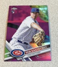 2017 Topps Chrome RC Pink Refractor #89 Rob Zastryzny Cubs