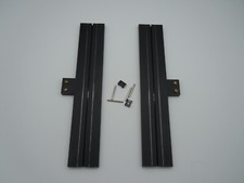 AURORA MODEL MOTORING TJET 9" SINGLE LANE TERMINAL STRAIGHTS  2 PC W/HRDW  NOS