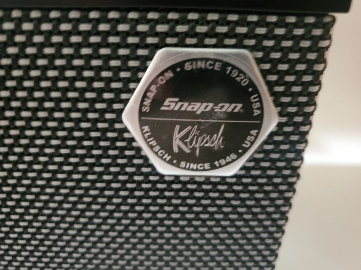 Snap On Tools EDITION Large Bluetooth Speaker by Klipsch The Three USA NEW