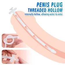3pcs Sound Penis Plug Hollow Tube Prostate Masturbation Rod Sex Toys Dilator🔥