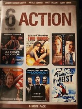 6 Action Movies DVD, 2012, 2-Disc Set