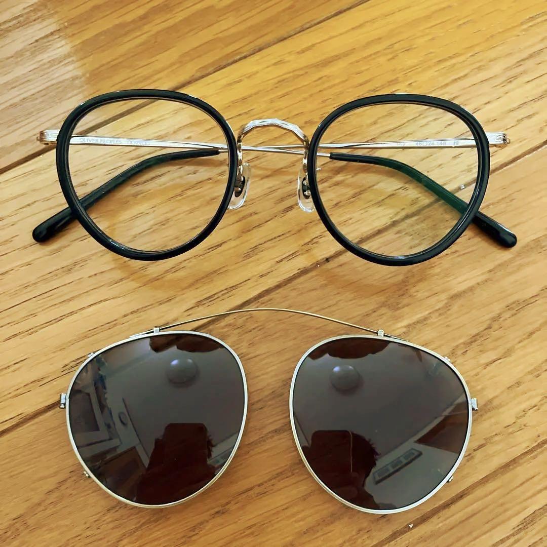 OLIVER PEOPLES MP-2 Limited Edition Miyabi Eyeglasses with clip on 