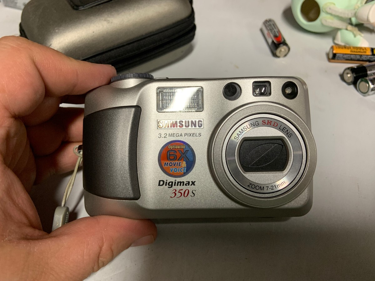 Samsung Digimax 350s 3.2 mega pixel Camera - No memory card | eBay