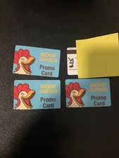 4X-The Kickin Chicken Gift Card $25 each (Total Value $100)