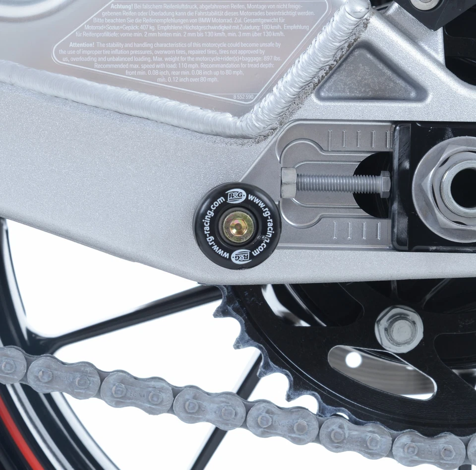 Carretéis de algodão Triumph Street Triple 675 RX 2015-2016 R&G CR0032BK - Imagem 3 de 4