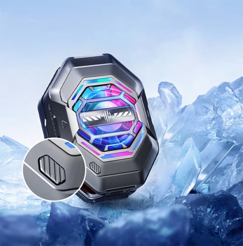 Nubia Red Magic 9 8s 8 Pro+ Pro Ice Cooler 4 Pro RGB 27W Back Clip Cooling Fan - Picture 9 of 10