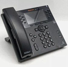 Polycom VVX 450 Ring Central Business VoIP Phone Black VVX450