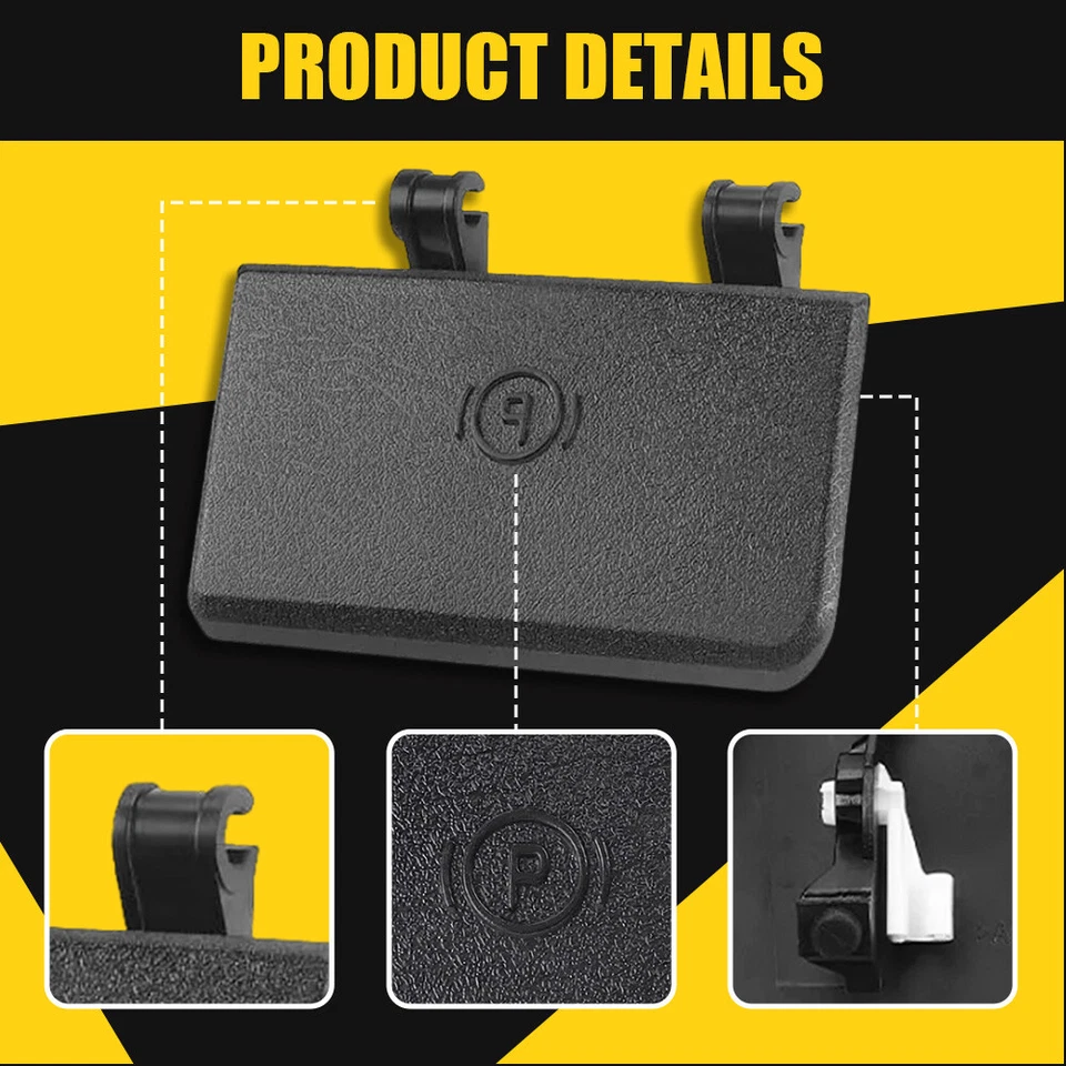 Manija de liberación de freno de estacionamiento de emergencia para Dodge Ram 1500 2500 3500 2009-18 Foto 2 de 4