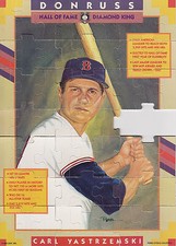1990 Donruss - Yastrzemski 63-piece puzzle - 2 complete puzzles - Boston Red Sox