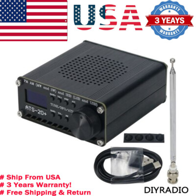 ATS-20+ Plus ATS20 V2 SI4732 Radio Receiver DSP SDR Receiver FM AM MW SW SSB LSB