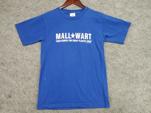 Walmart Funny T-Shirt Size Small Blue 