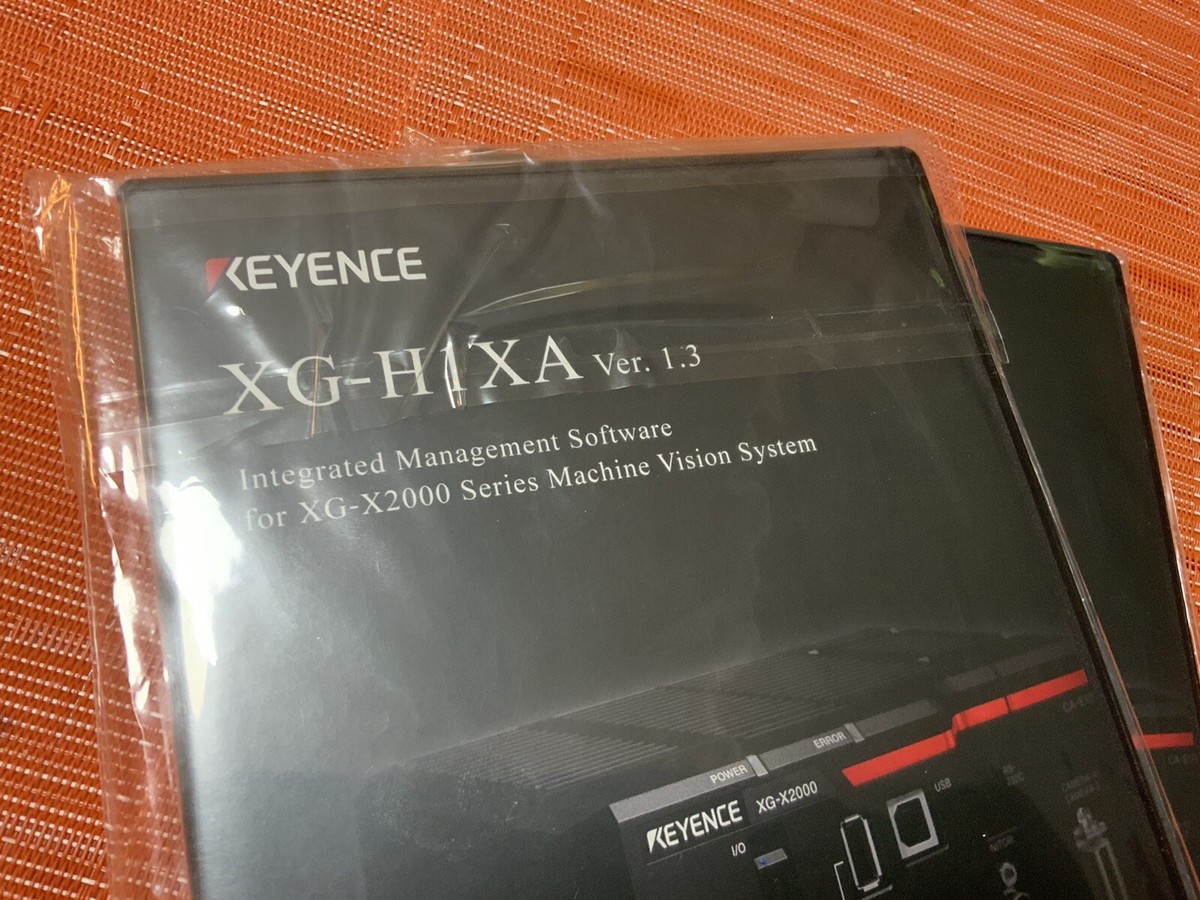 KEYENCE XG-H1X Ver.1.3 User Unregistered XG-X Vision Editor US