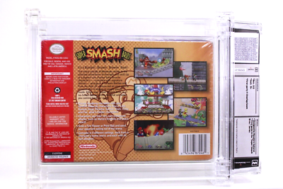 Super Smash Bros New Nintendo 64 N64 Factory Sealed WATA VGA Grade