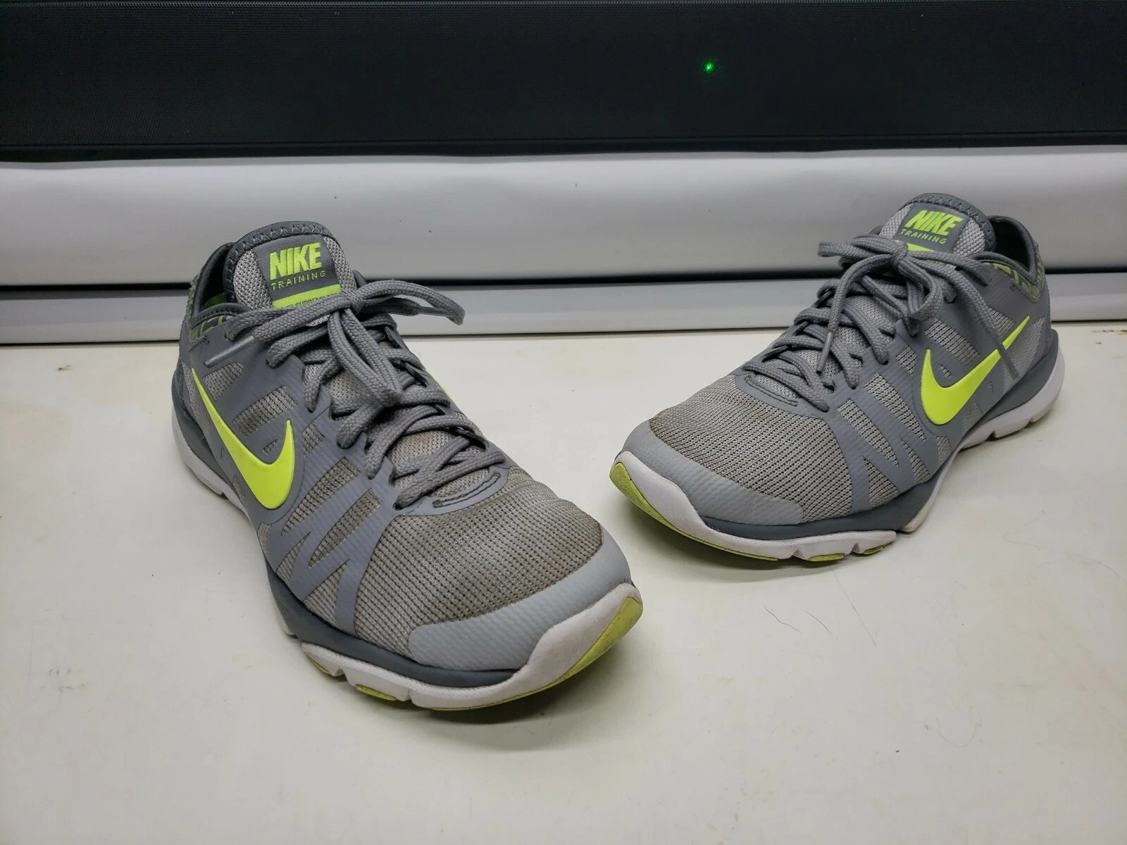 Nike Flex Supreme TR 3 Womens Size 8.5 Grey Cross Training Shoes 704931 005 LOOK
